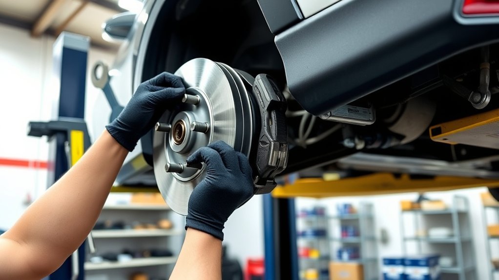 replace rear brake pads