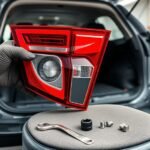 replace tail light rav4