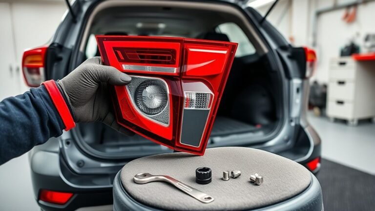 replace tail light rav4