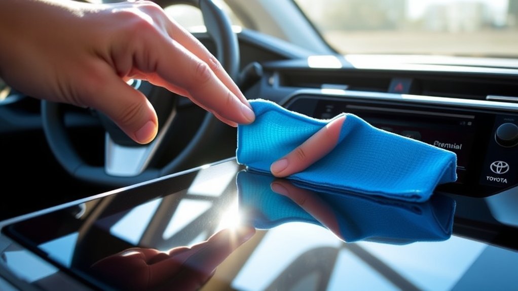 replace touchscreen protector regularly