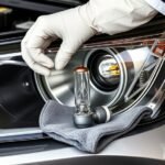 replace toyota rav4 headlight