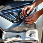 replace toyota rav4 headlight