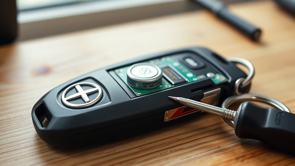 How To Replace Battery In Toyota RAV4 Key Fob