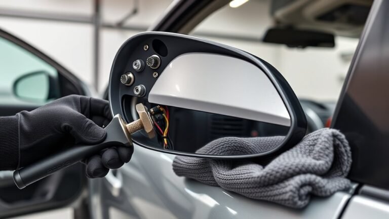 replace toyota rav4 mirror