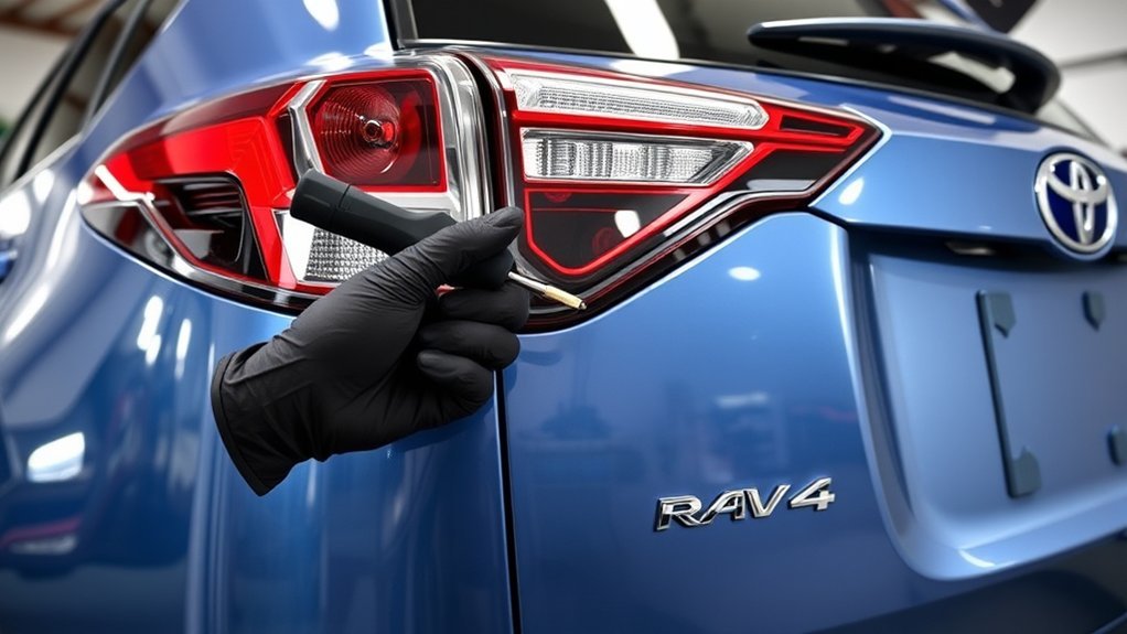 How To Change Tail Light Toyota RAV4