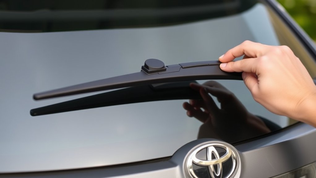replace wiper blades regularly
