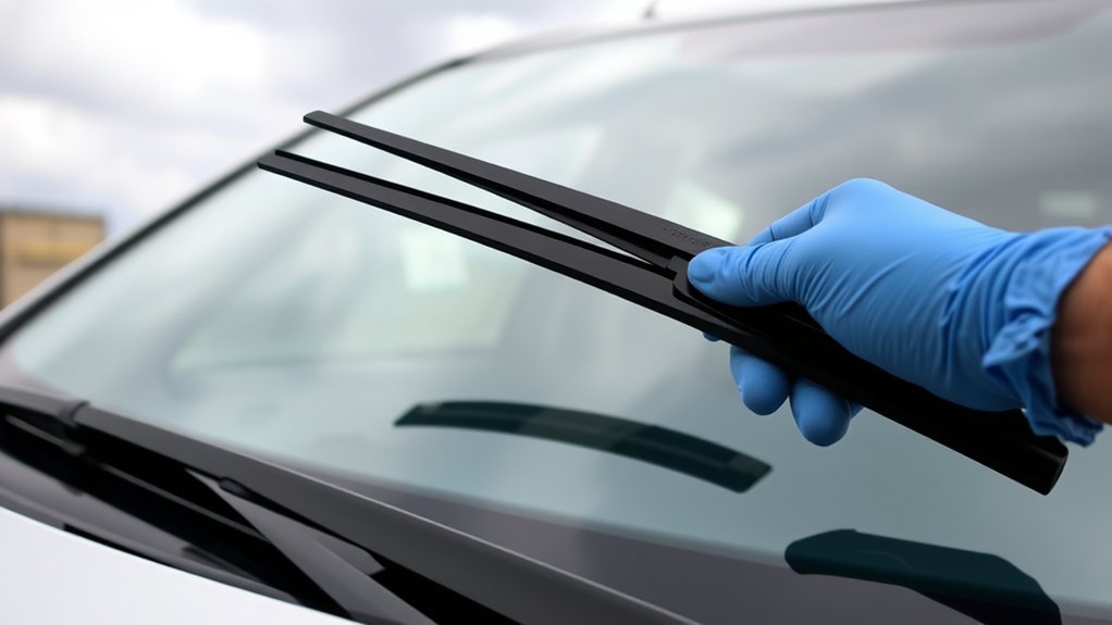 replace wiper blades regularly