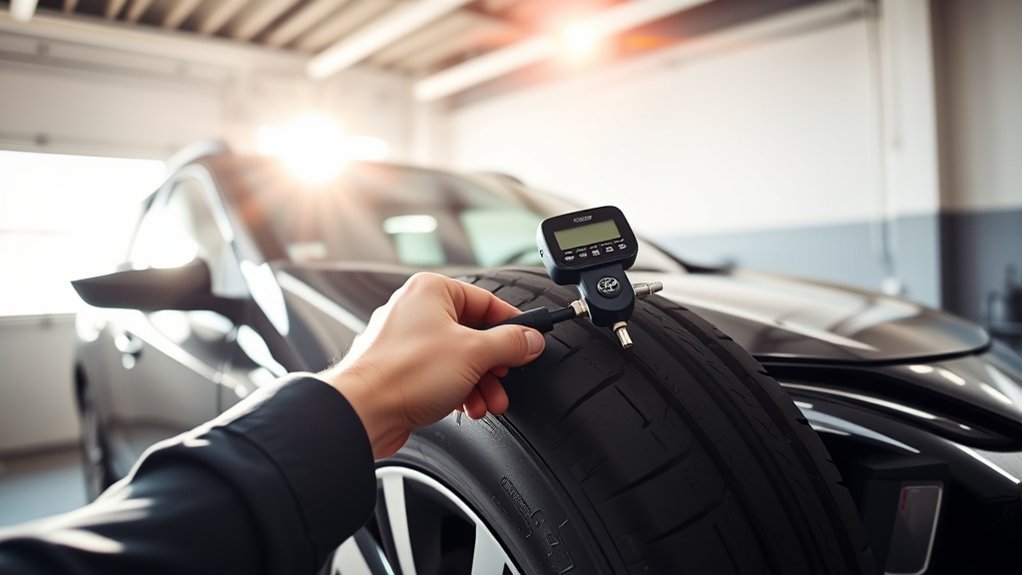 reset tire pressure light