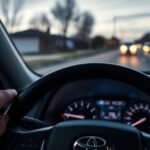 reset toyota rav4 auto high beam
