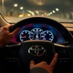 reset toyota rav4 hybrid light