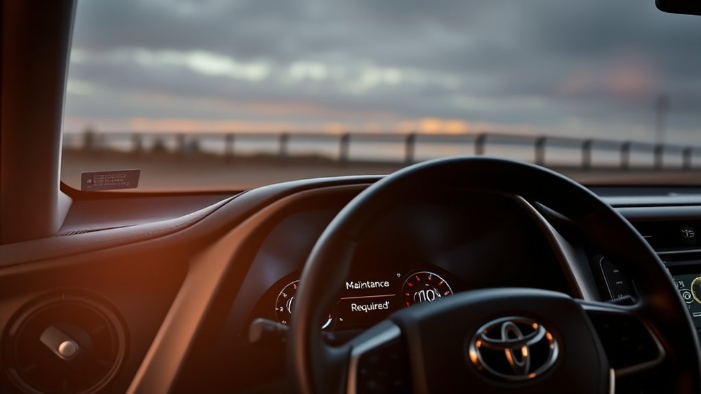 reset toyota rav4 maintenance light