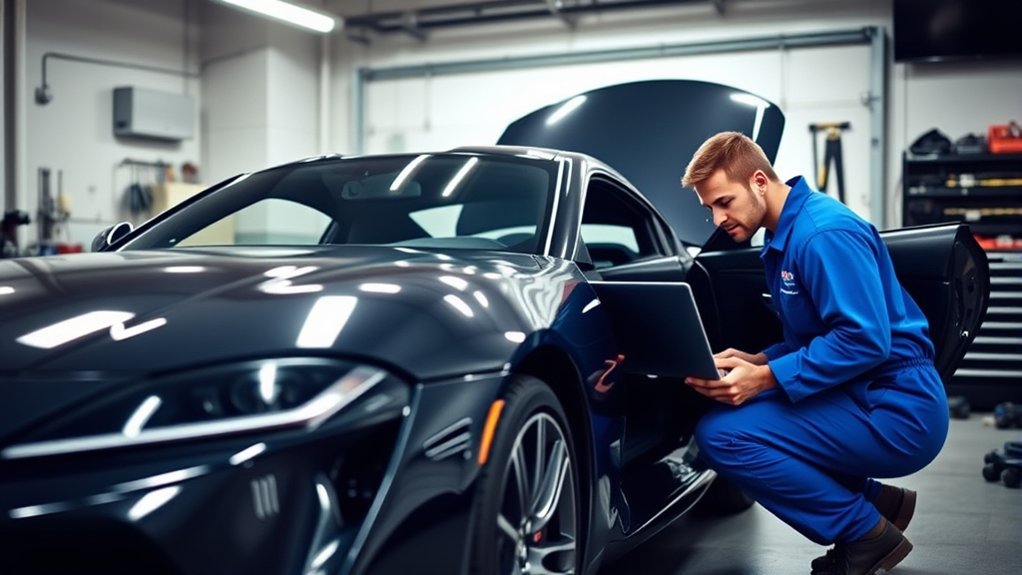 resetting toyota supra sensors