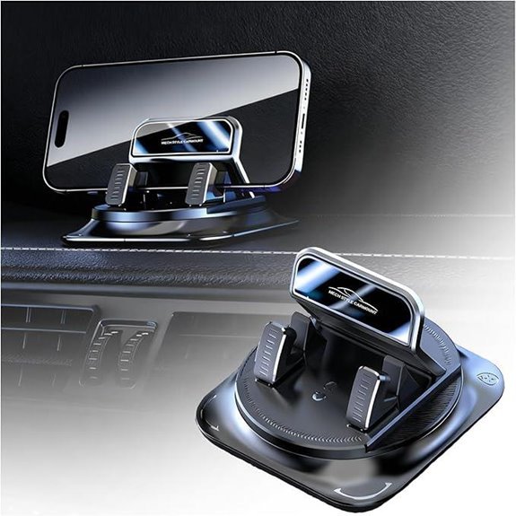 360° Rotatable Car Dashboard Phone Holder