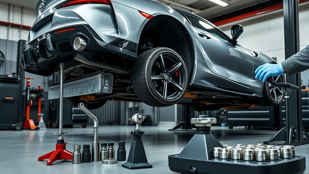 rotate tires toyota supra