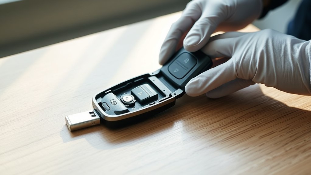 securely reassemble key fob