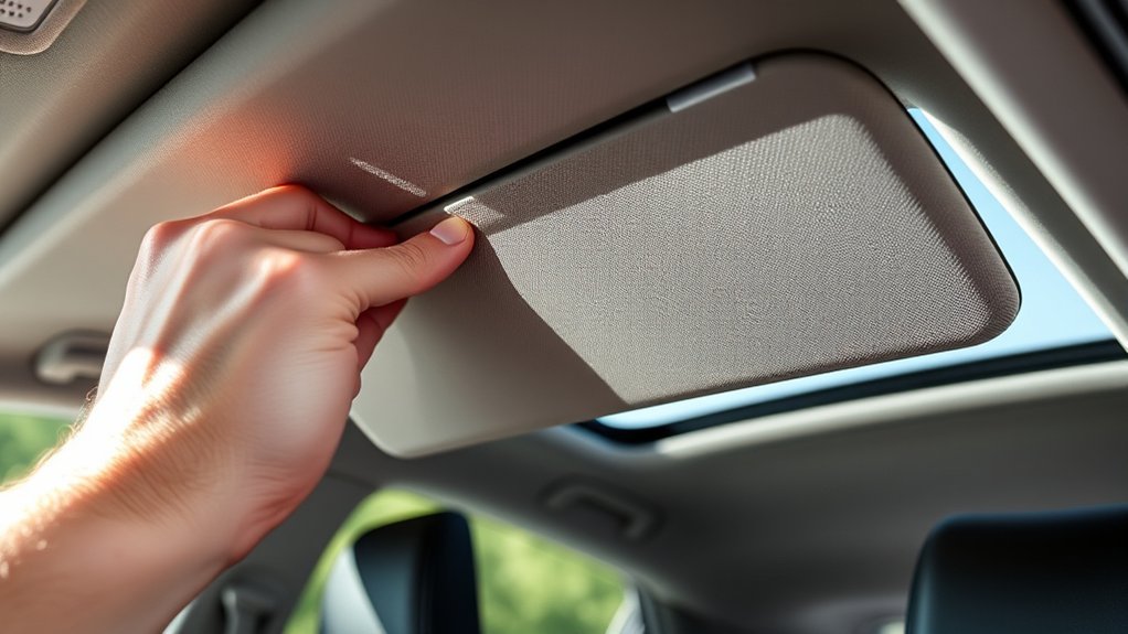 securely snap trim piece