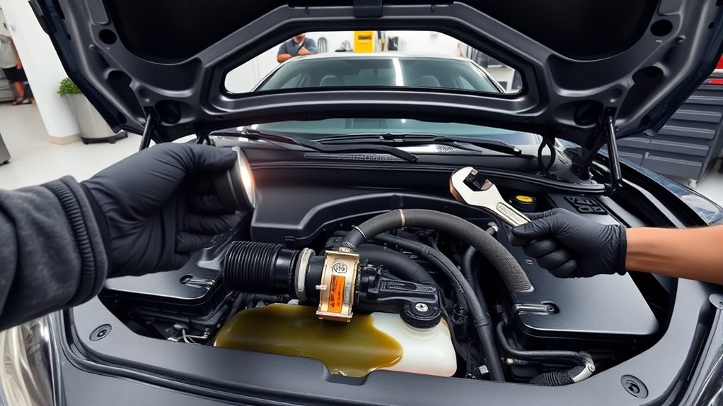seek help for coolant leaks
