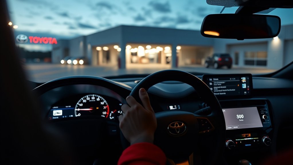 seek toyota dealer assistance