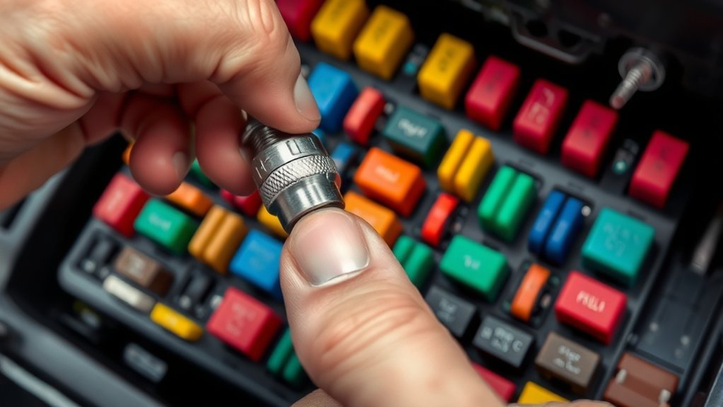 select appropriate fuse slot