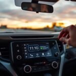 setting clock in rav4