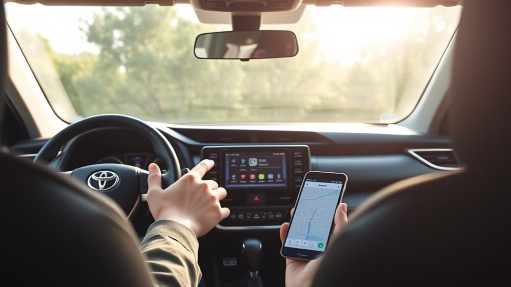 smartphone compatibility with rav4