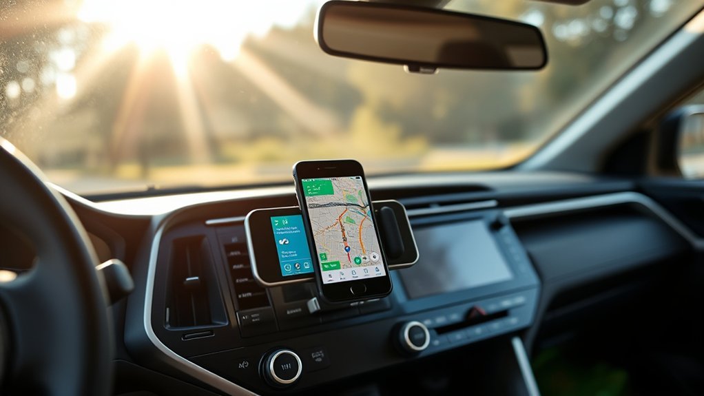smartphone navigation in rav4