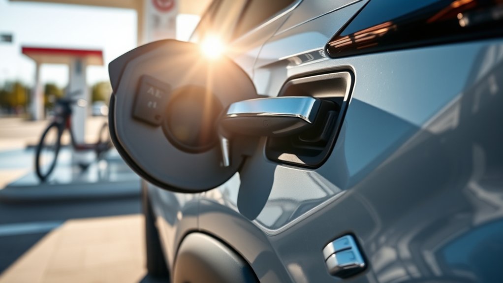 smooth toyota rav4 refueling