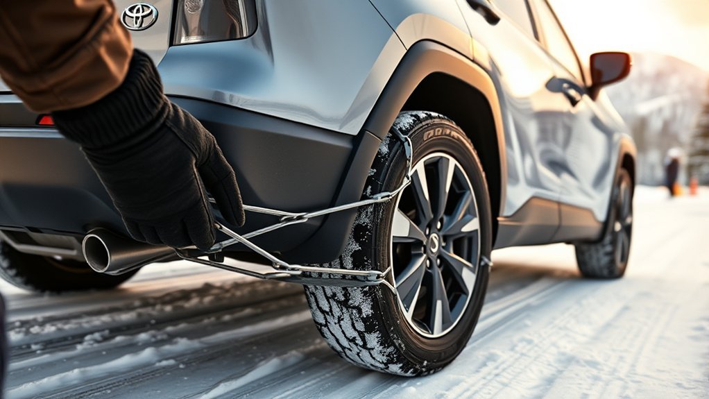 snow chain maintenance tips