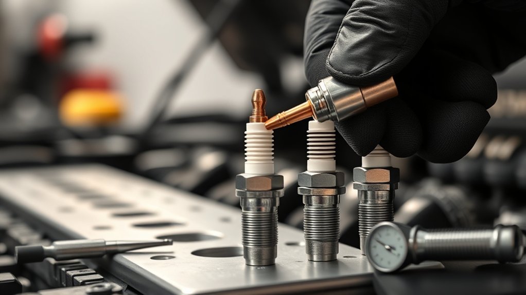 spark plug gap adjustments