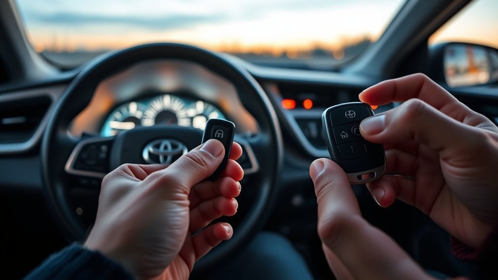 How To Start Toyota RAV4 With Dead Key Fob Battery