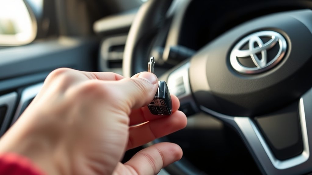 How To Start Toyota RAV4 With A Key