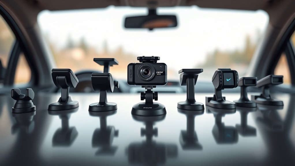steady dash cam holders