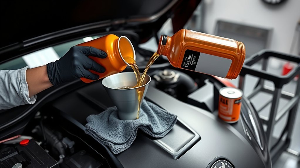 supra oil change steps