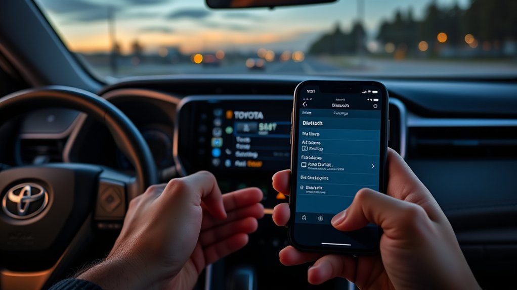 sync iphone with rav4