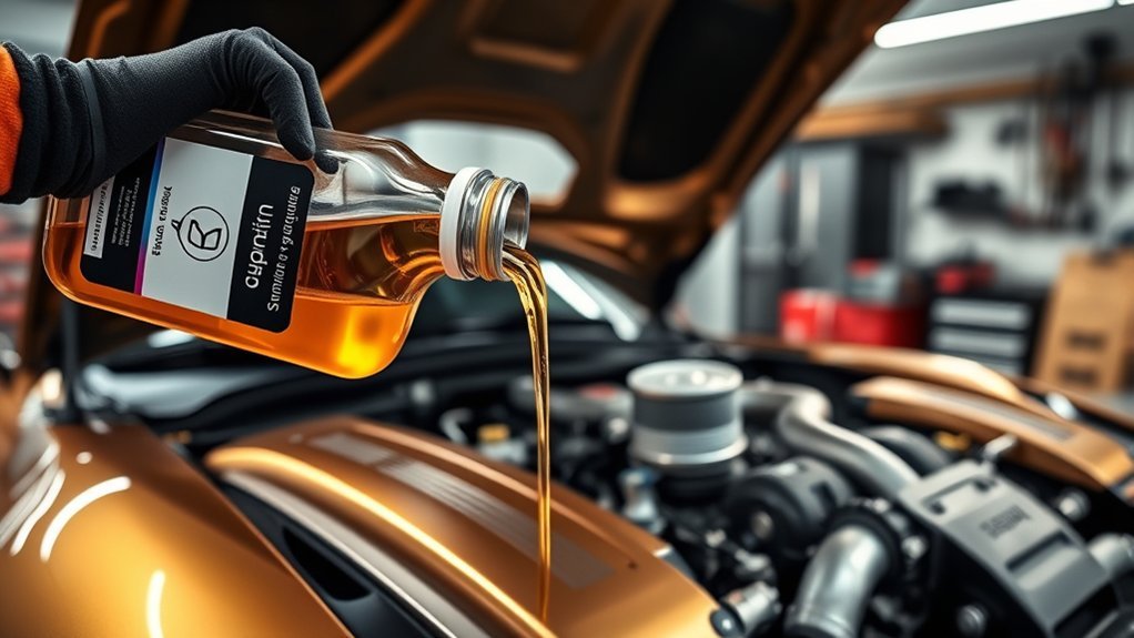 synthetic oil enhances performance