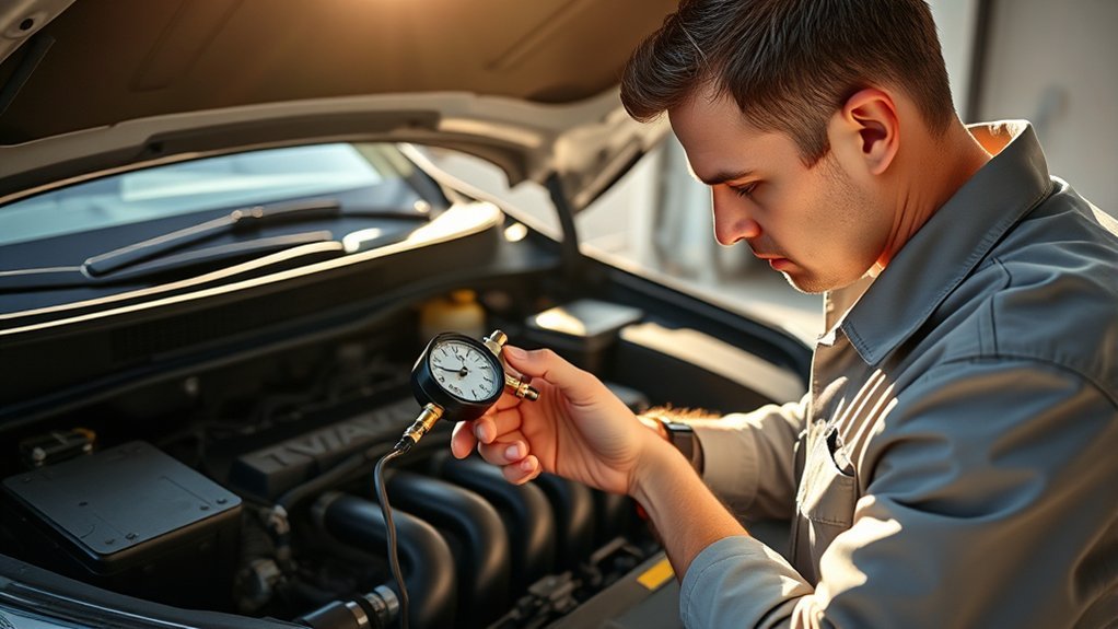 testing rav4 fuel pressure