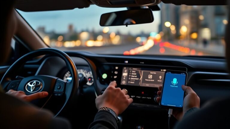 texting feature in rav4