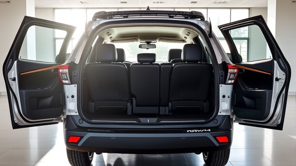 third row seating option available