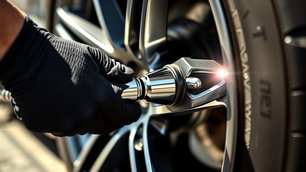 tighten lug nuts securely