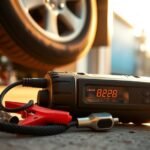 tire inflator and jump starter