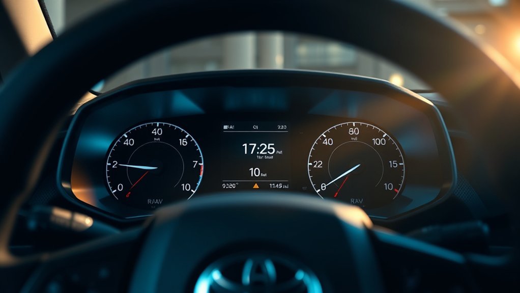 tire pressure display feature