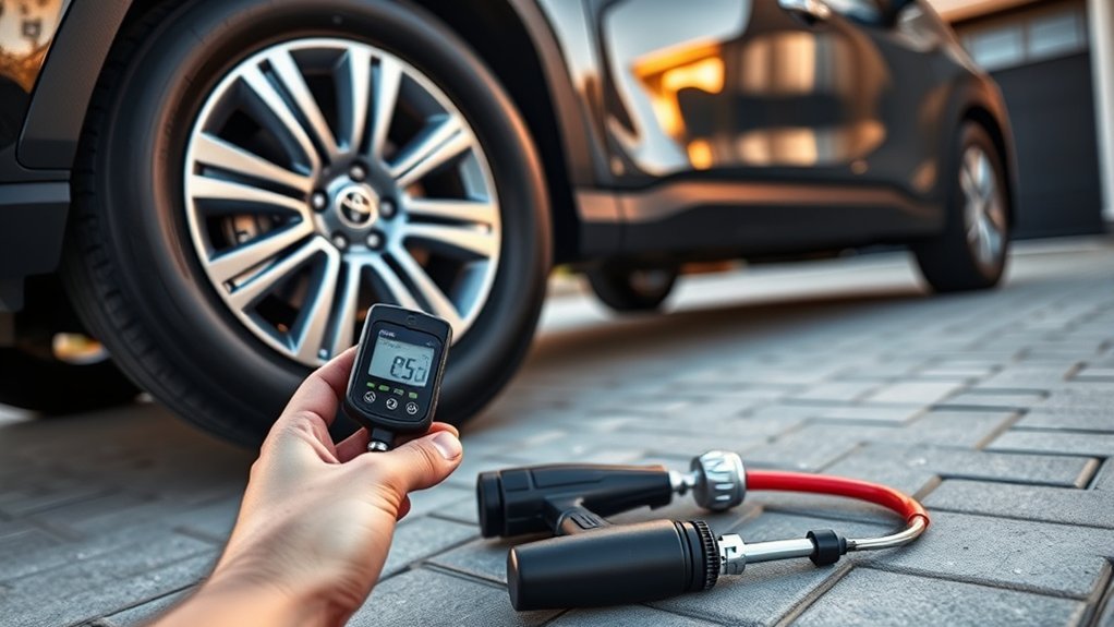 Toyota RAV4 Tire Pressure Safety Tips (guide)