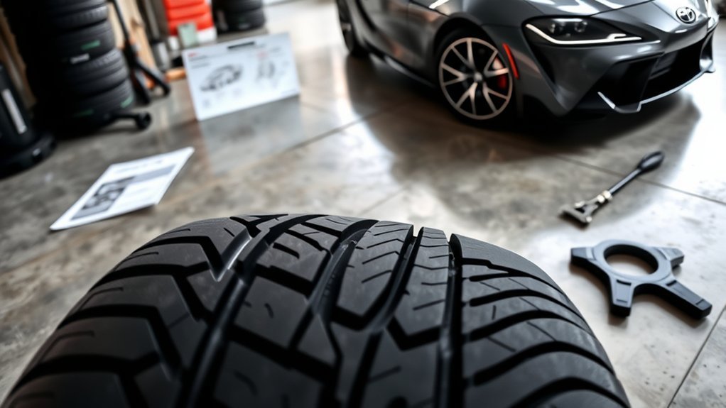 tire rotation advice clarification