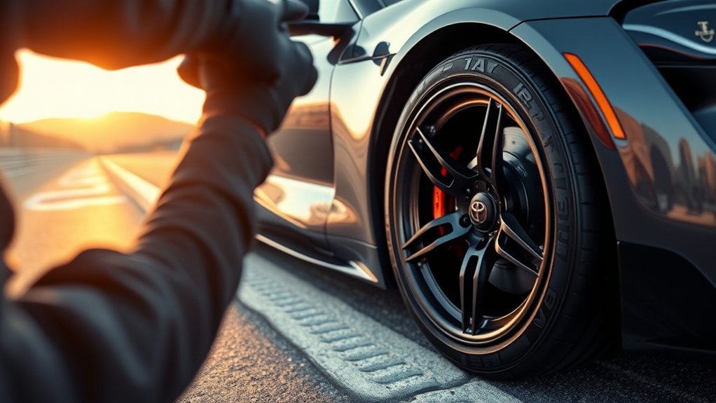 Tire Temperature Behavior On Track: Complete Toyota Supra Guide