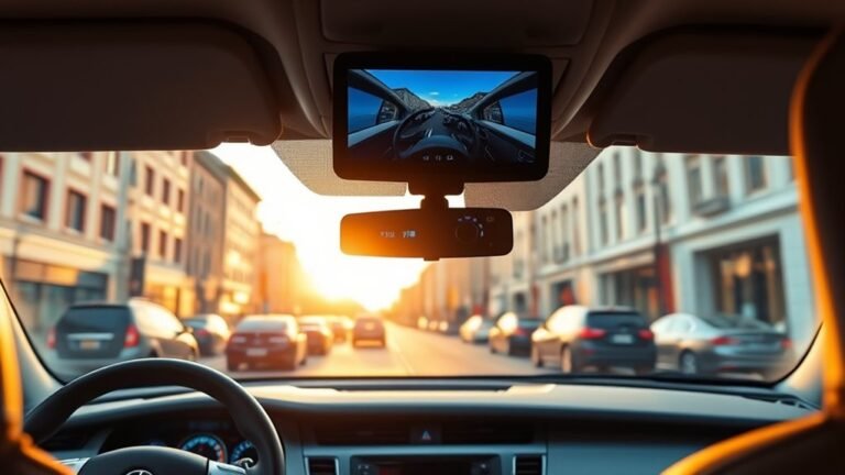 top screen dash cams