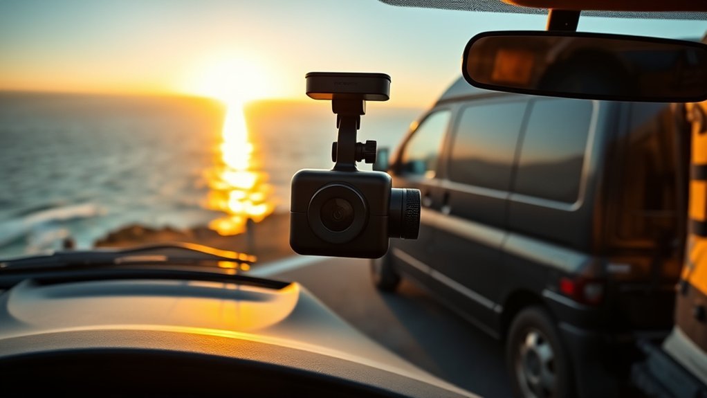 top van dash cam