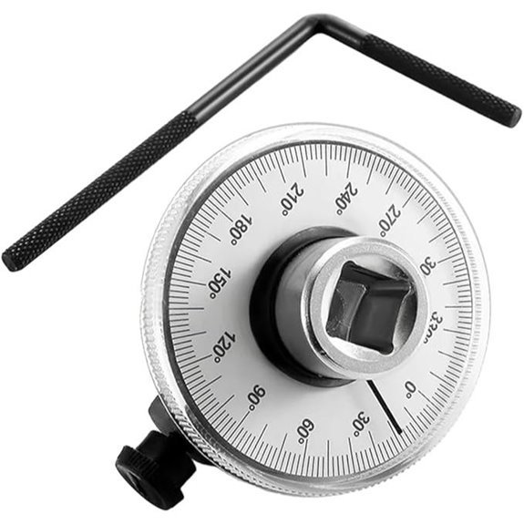 1/2 Inch Torque Wrench Angle Gauge Tool Set