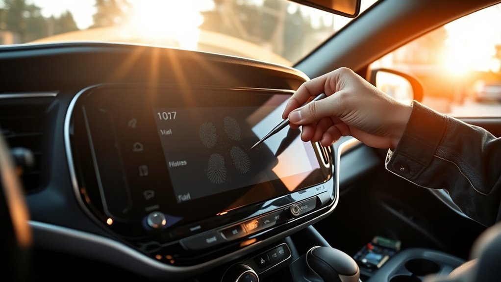 touchscreen malfunction in rav4
