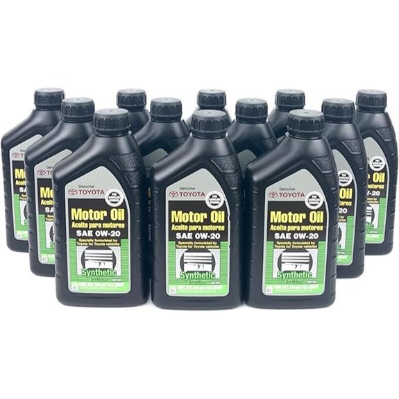 Toyota Case of 12 Quarts Full Synthetic 0W-20 Oil