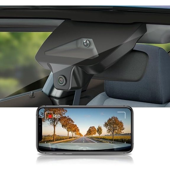 Fitcamx 4K Dash Cam for Toyota Camry 2025-2026